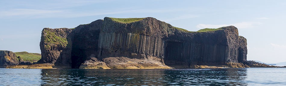 The island of Staffa