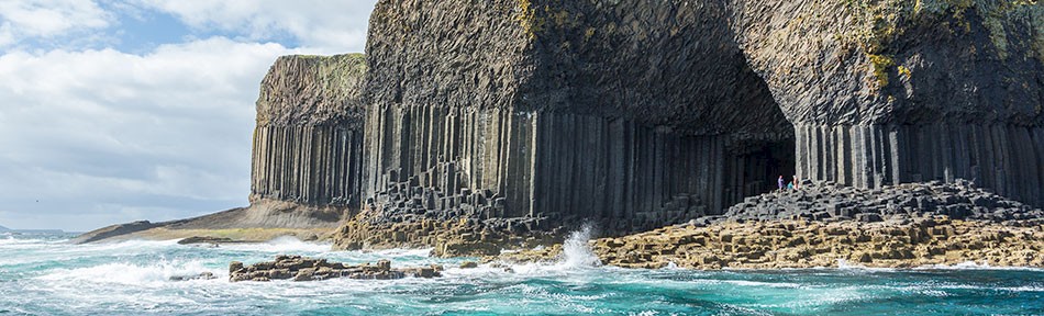 The island of Staffa