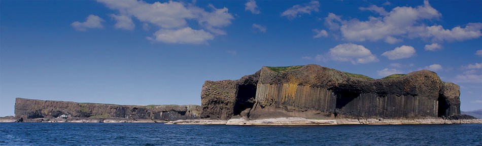 The island of Staffa