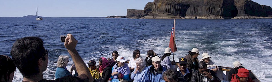 Iolaire of Iona off Staffa